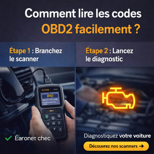 Comment lire les codes OBD2 facilement ? (Guide simple 2026)