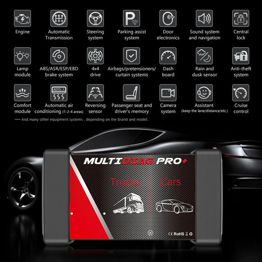 valise diagnostic auto OBD2 Multidiag Pro outil diagnostic voiture professionnel