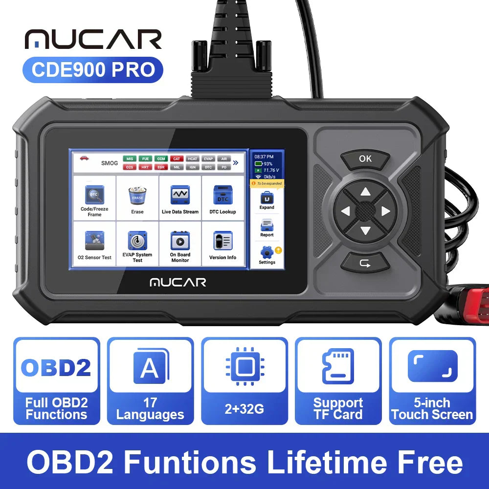 Valise diagnostic auto Bluetooth XTOOL avec mises à jour gratuites à vie et application mobile compatible Android et iPhone.