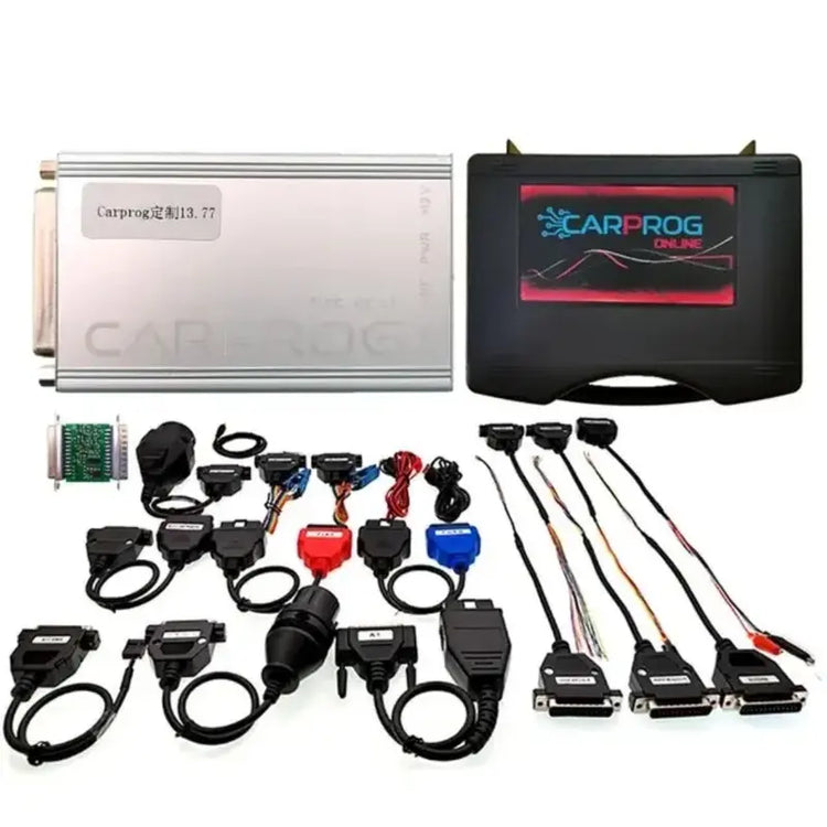 Programmateur ECU CARPROG OBD2 outil reprogrammation automobile avec câbles et adaptateurs