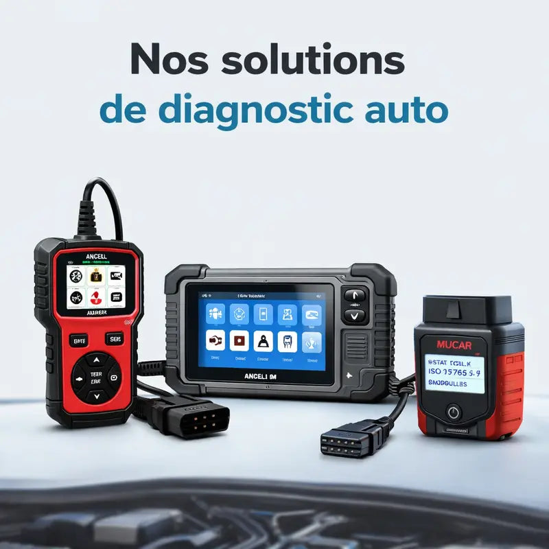 solutions diagnostic auto outils OBD2 voiture scanner valise diagnostic professionnel