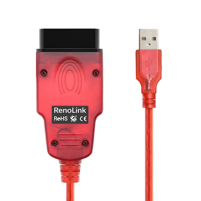 Interface Renolink V2.10 OBD2 pour programmation ECU et clés Renault Dacia