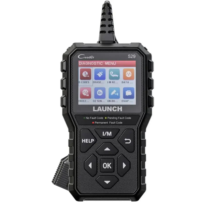 Lecteur OBD2 LAUNCH CR529 diagnostic moteur multimarque avec écran couleur et lecture des codes défaut voiture