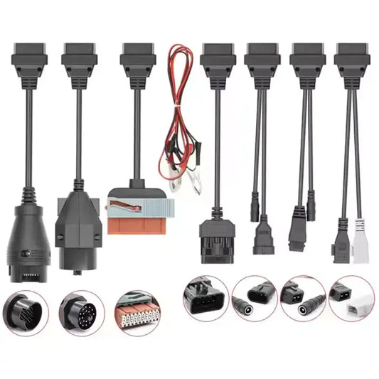kit câble OBD2 voiture adaptateur diagnostic auto multimarque BMW Audi Mercedes Fiat
