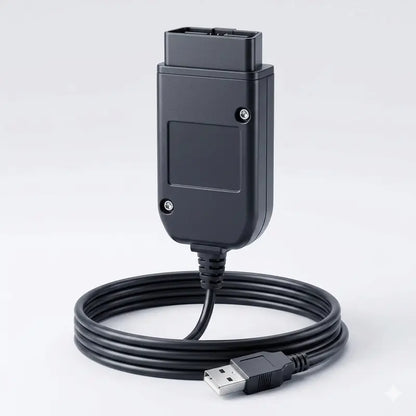 Cable USB pour interface diagnostic OBD2 automobile multimarque