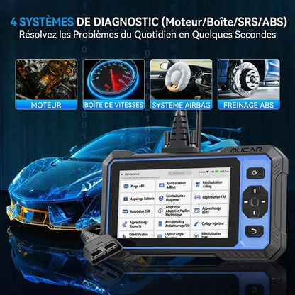 Valise Diagnostic OBD2 D5 Pro Diagnostic Auto Multimarque