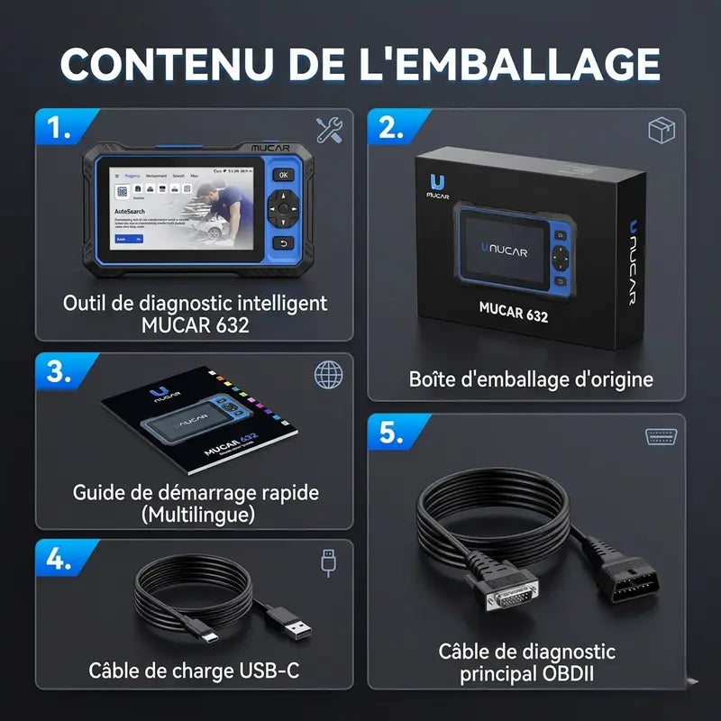 Valise Diagnostic OBD2 D5 Pro Diagnostic Auto Multimarque
